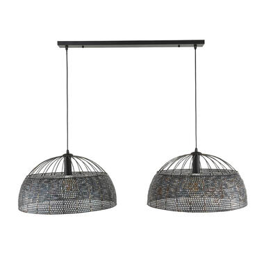 Hanglamp Metaal - 2-Lichts - 140x150x60cm - Lamp Armor product