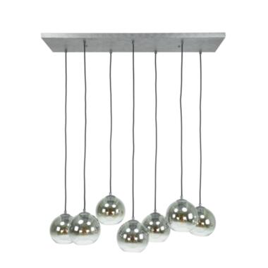 Hanglamp Bubble Shaded - Glas - 7-Lichts product