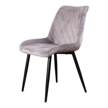 Chaise de salle à manger Benito 2.0 en velours gris product