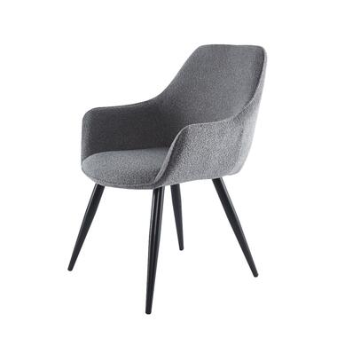 Chaise de salle à manger Ravi 2.0 en bouclé gris product