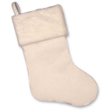 Unique Living - White Christmas sock white product
