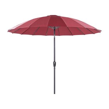 Parasol de jardín ⌀ 2.55 m rouge foncé BAIA product