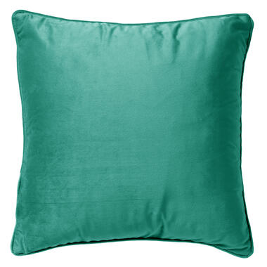 FINN - Kussenhoes 60x60 cm - velvet - effen kleur - Spearmint - groen product