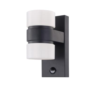 EGLO Atollari Wandlamp Buiten - LED - Sensor - 23 cm - Antraciet/Wit product