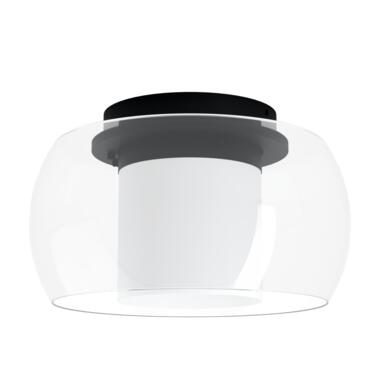 EGLO Briaglia-C Plafondlamp - LED - Ø 40 cm - Zwart/Wit - Dimbaar product