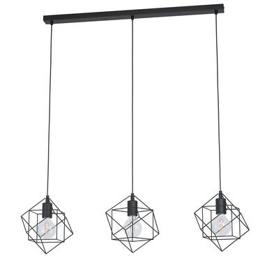 EGLO Straiton - Hanglamp - E27 - 90,5 cm - Zwart product