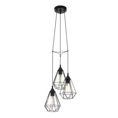 EGLO Tarbes Hanglamp - E27 - Ø 31 cm - Zwart product