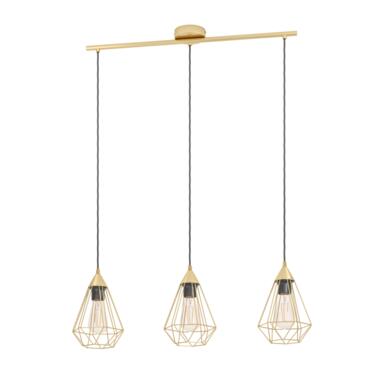 EGLO Tarbes Hanglamp - E27 - 79,5 cm - Goud product