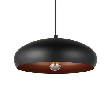 EGLO Mogano 1 Hanglamp - E27 - Ø 40 cm - Zwart/Koper product