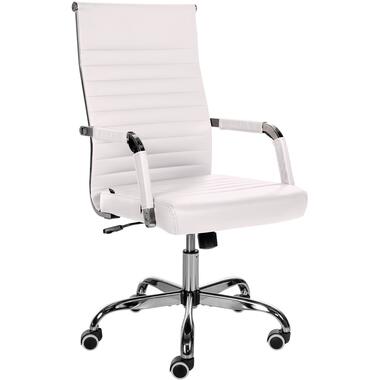 CLP Chaise de bureau Amadora Similicuir - Blanc product