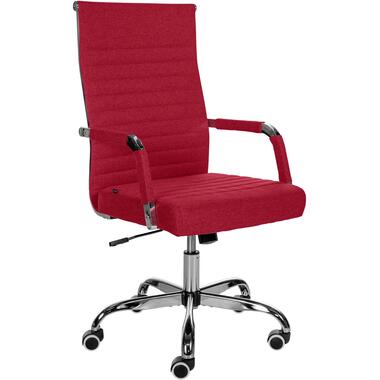 CLP Chaise de bureau Amadora Tissu - Rouge product