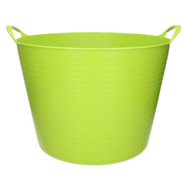 Flexibele kuip emmer - wasmand rond fel groen - 40 liter product