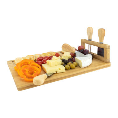 Krumble Planche à fromage - Set de couteaux inclus - Bambou product