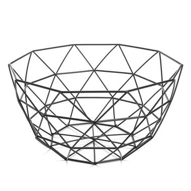 QUVIO Coupe à fruits en forme de diamant - Fil d'acier - 25.5 x 14 product