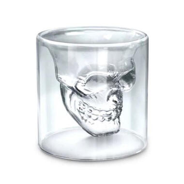 Aretica Shot glass Skull set of 4 - glass product