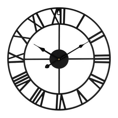 QUVIO Horloge murale classique - Acier - Diamètre 45 cm product