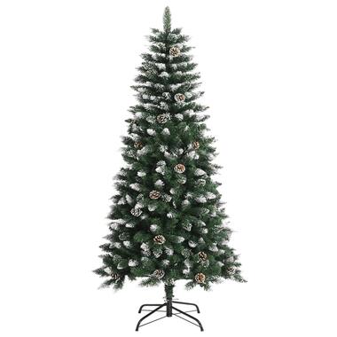 vidaXL Sapin de Noël artificiel avec support Vert 120 cm PVC product