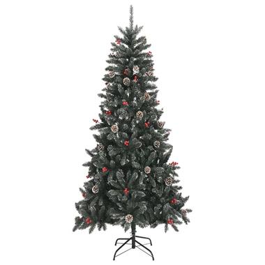 vidaXL Sapin de Noël artificiel avec support Vert 240 cm PVC product