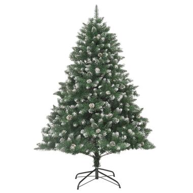 vidaXL Sapin de Noël artificiel avec support 210 cm PVC product