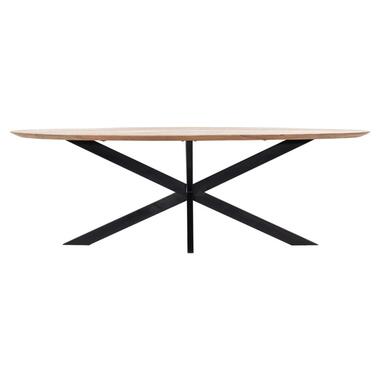 Table de salle à manger ovale Diamond - bois de manguier naturel - 200 cm product