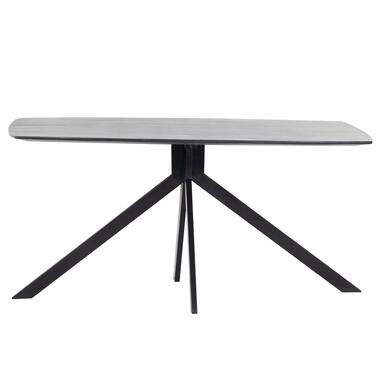 Table de salle à manger Batti - métal et manguier noir - 200x90x76 cm product