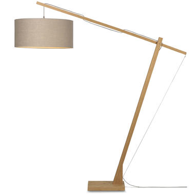 Lampadaire Montblanc - Bambou/Taupe - 175x60x207cm product