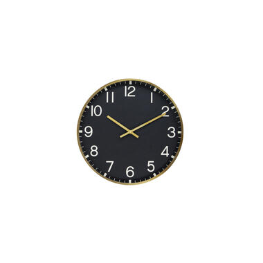 Light & Living - Horloge TORRIA - 40x6x40 - Noir product