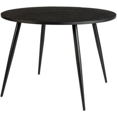 Eettafel Mo Zwart Rond 110cm product