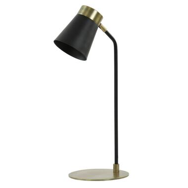 Lampe De Bureau Braja - Noir - 22x20x55 cm product