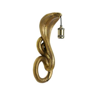 Wandlamp Snake - Antiek Brons - 18.5x18x52cm product