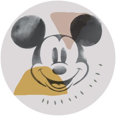 Komar zelfklevende behangcirkel - Mickey Mouse - grijs - Ø 128 cm product