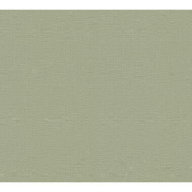 A.S. Création papier peint - uni - vert olive grisé - 53 cm x 10,05 m - AS product