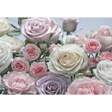 Komar fotobehangpapier - Floraison - roze, lila paars en wit - 368 x 254 cm product