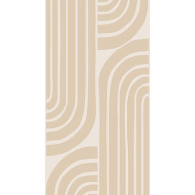 ESTAhome fotobehang - art deco motief - beige - 150 x 279 cm - 159253 product