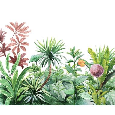 Komar papier peint panoramique - Terrain - vert et rose - 300 x 250 cm product