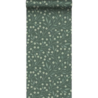 ESTAhome behang - bloemmotief - donkergroen - 50 x 900 cm - 139593 product