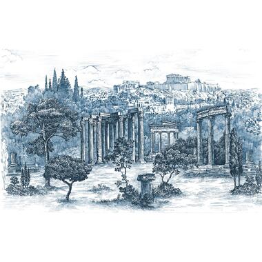 Komar papier peint panoramique - Ruins - bleu - 400 x 250 cm - 611226 product