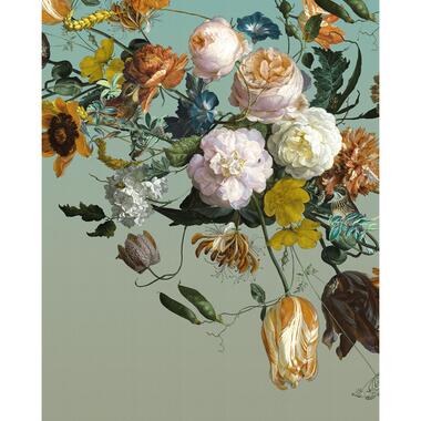 Komar fotobehang - vintage bloemen - multicolor - 200 x 250 cm product