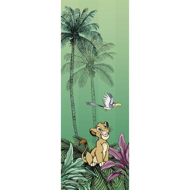 Komar fotobehangpapier - The Lion King Simba - groen - 100 x 280 cm product