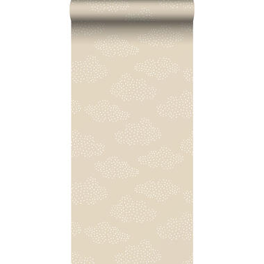 ESTAhome behangpapier - wolkjes - beige - 53 cm x 10,05 m - 139515 product