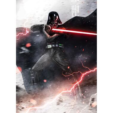 Komar fotobehangpapier - Star Wars Vader Dark Forces - zwart en rood product