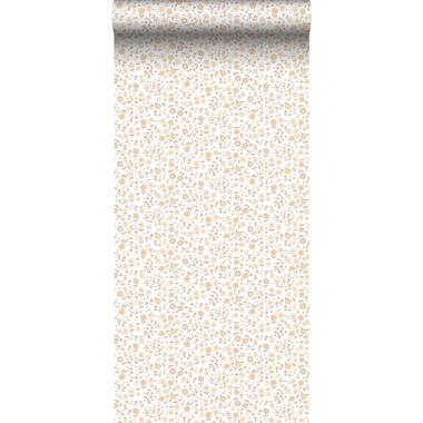 ESTAhome behang - bloemetjes - beige - 0.53 x 10.05 m - 139578 product