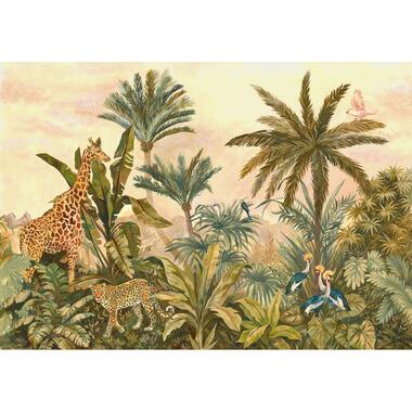 Komar fotobehang - Tropical Vintage Garden - groen - 400 x 280 cm product