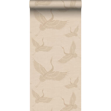 Origin Wallcoverings behangpapier - kraanvogels - beige - 0,53 x 10,05 m product