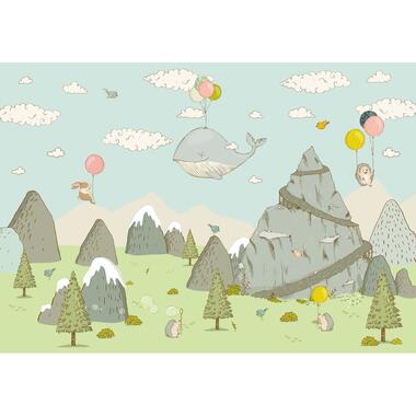 Komar papier peint panoramique - Mountain Traveler - multicolore - 400 x 280 cm product