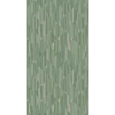 Origin Wallcoverings fotobehang - 3D-houtmotief - vergrijsd groen product