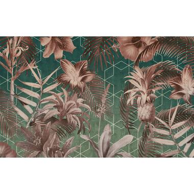 Komar papier peint panoramique - Toujours - vieux rose et vert - 400 x 250 cm product