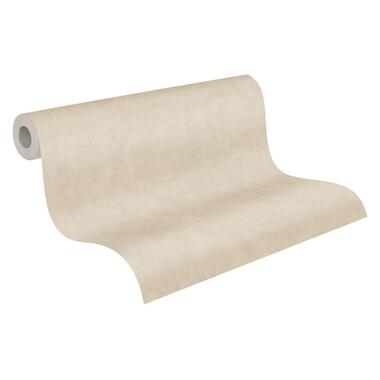 A.S. Création behang - betonlook - zand beige - 53 cm x 10,05 m - AS product