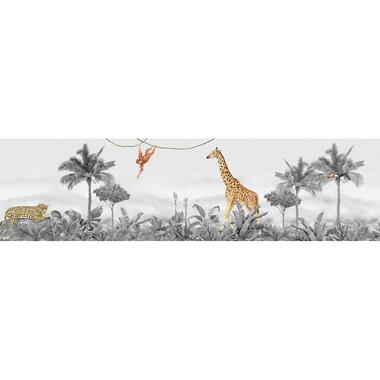 Sanders & Sanders frise de papier peint adhésive - animaux de la jungle - gris product
