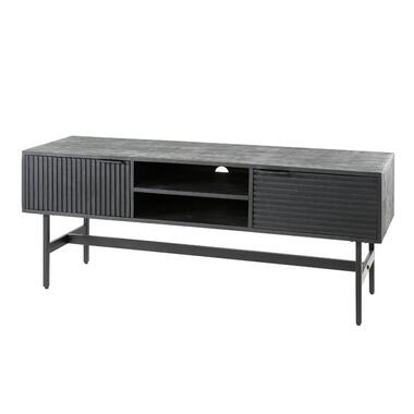 Meuble TV Mariah 140cm - Bois - Noir product